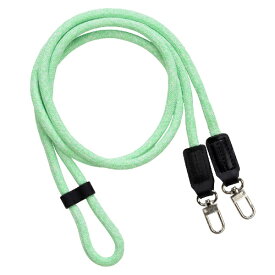 ETSUMI｜エツミ スマホショルダーストラップ デュアルロープ グリーン E-2345