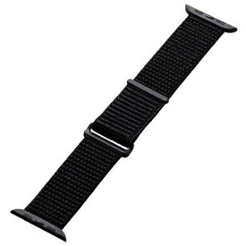 ELECOM｜エレコム Apple Watch用ファブリックバンド（49/45/44/42mm） ブラック AW-45BDFBBK