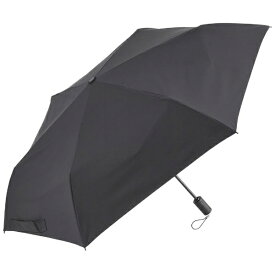 ウォーターフロント｜Waterfront 折りたたみ傘 クイックシャット自動開閉 ブラック U355-0811BK1-B9 [55cm]
