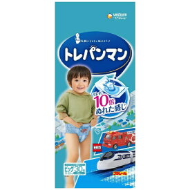 ユニチャーム｜unicharm トレパンマン ビッグサイズ（12-22kg）30枚 ブルー