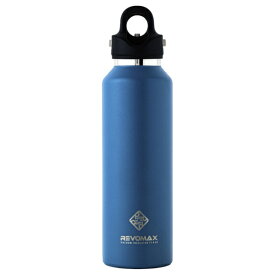 REVOMAX｜レボマックス 炭酸対応真空断熱ボトル 20oz ［592ml/ワンタッチ］ イェールブルー DWF-20995B-JP-V3 [炭酸対応]
