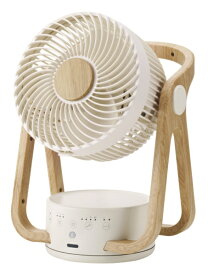 Three-up｜スリーアップ WOOD STYLE 節電センサー付 DCサーキュレーター アイボリー CF-T2314IV [DCモーター搭載 /リモコン付き]