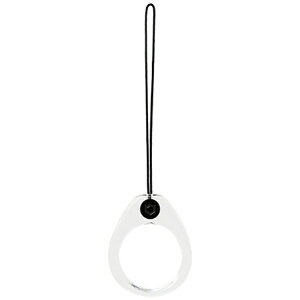 HAMEE|ハミィ iFace Look in Clear Hard リングストラップ iFace ブラック 41-951422