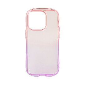 HAMEE｜ハミィ [iPhone 14 Pro専用]iFace Look in Clear Lollyケース iFace ピーチ/ヴァイオレット 41-951903