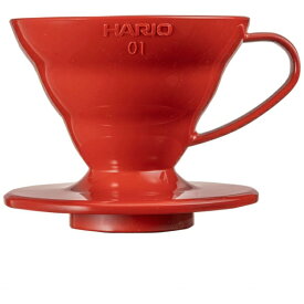 ハリオ｜HARIO V60透過ドリッパー01 レッド VDR-01-R