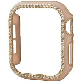 GAACAL｜ガーカル Apple Watch Series 4-6/SE1-2 40mm スワロフスキーフレーム ピンクゴールド W00065PG2
