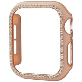GAACAL｜ガーカル Apple Watch Series 1-3 38mm スワロフスキーフレーム ピンクローズゴールド W00065PR1