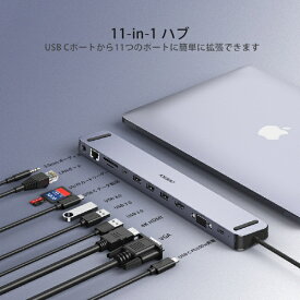 CHOETECH｜チョエテック 多機能ドッキングステーション スペースグレー HUB-M20