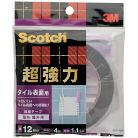 3Mジャパン｜スリーエムジャパン スコッチ（R）超強力両面テープタイル表面用 12mmX4m