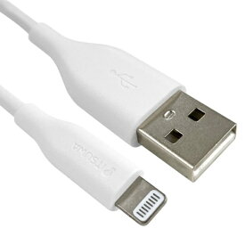 イツワ商事｜ITSUWA SHOJI MFIライトニング 充電通信ケーブル スタンダードタイプ 0.5m ホワイト MLTS2205WH