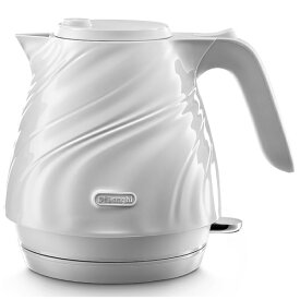 【エントリーで最大全額ポイント還元｜7/18迄】 Delonghi｜デロンギ 電気ケトル Seta ホワイト KBS1200J-W [0.8L]【newlife_campaign_b】