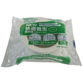 古藤工業｜Furuto NEW快適養生粘着テープ ホワイト 50mm×25m