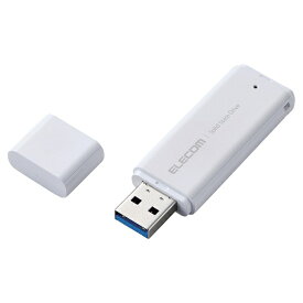 ELECOM｜エレコム ESD-EMC0500GWH 外付けSSD USB-A接続 PS5/PS4、録画対応(Mac/Windows11対応) ホワイト [500GB /ポータブル型]
