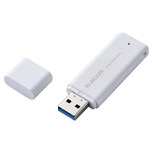 ELECOM�b�G���R�� ESD-EMC0500GWH �O�t��SSD USB-A�ڑ� PS5/PS4�A�^��Ή�(Mac/Windows11�Ή�) �z���C�g [500GB /�|�[�^�u���^]