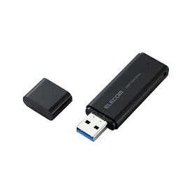 エレコム｜ELECOM ESD-EMC1000GBK 外付けSSD USB-A接続 PS5/PS4、録画対応(Mac/Windows11対応) ブラック [1TB /ポータブル型]