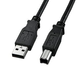 �T�����T�v���C�bSANWA SUPPLY USB-A �� USB-B�P�[�u�� [1.5m /USB2.0] �u���b�N KU20-15BKK2