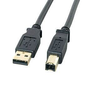 サンワサプライ｜SANWA SUPPLY USB-A ⇔ USB-Bケーブル [2m /USB2.0] ブラック KU20-2BKHK2
