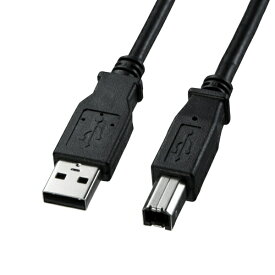 サンワサプライ｜SANWA SUPPLY USB-A ⇔ USB-Bケーブル [3m /USB2.0] ブラック KU20-3BKK2