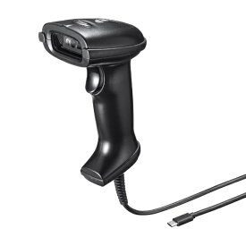 サンワサプライ｜SANWA SUPPLY バーコードリーダー [USB-C /2次元対応] (Android/iPadOS/Windows11対応) BCR-TC2D1BK