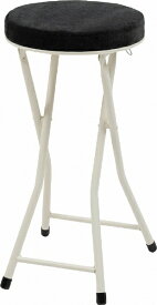 東谷｜AZUMAYA フォールディング ハイスツール(W30×D31.5×H60cm) スモールブラック