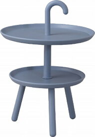東谷｜AZUMAYA クッカ　サイドテーブル(φ42×H55cm) PT-88LBL ライトブルー
