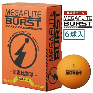 �����S���t�p�i�bASAHI GOLF ����F ����d�� �S���t�{�[�� MEGAFLITE BURST ���K�t���C�g�o�[�X�g �}�b�g�I�����W [6���i���_�[�X�j]