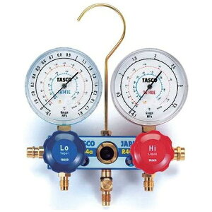 �C�`�l��TASCO�bICHINEN TASCO R134a �J�[�G�A�R���p�Q�[�W�}�j�z�[���h�L�b�g �Q�[�W�a��80/�`���[�W�z�[�X240cm �P�[�X�t 1�� TA126-3