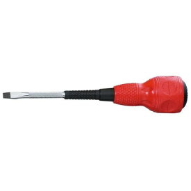 イチネンTASCO｜ICHINEN TASCO ボールグリップドライバー マグネット入 （-）6.3×0.8 1本 TA737G-150