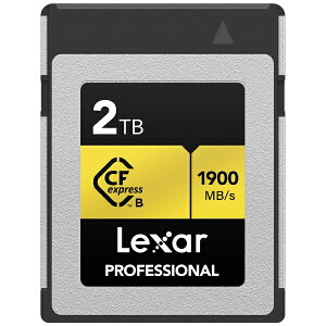LexarbLT[ LCXEXPR002T-RNENJ Lexar CFexpressJ[h Type-B 2TB GOLD LCXEXPR002T-RNENJ [2TB]
