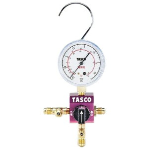 �C�`�l��TASCO�bICHINEN TASCO R410A�ER32�p �{�[���o���u�� �V���O���Q�[�W�}�j�z�[���h�L�b�g �Q�[�W�a��68/�o���u�t�`���[�W�z�[�X150cm 1�� TA123CV-2