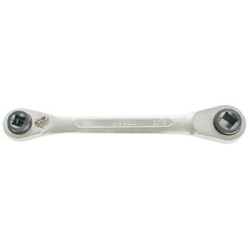 イチネンTASCO｜ICHINEN TASCO 特殊冷媒用工具 72ギア4サイズバルブキーレンチ 1個 TA732H