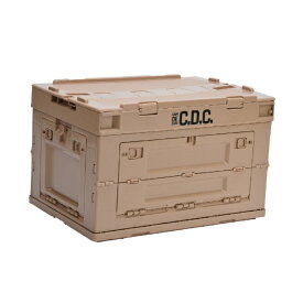 CAM DE CAM｜カムデカム 折りたたみコンテナ 50L(サンドベージュ) CDC-002