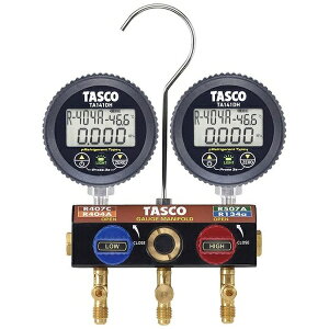 �y�G���g���[�ōő�2���|�C���g������b4/23�܂Łz �C�`�l��TASCO�bICHINEN TASCO R404A�ER407C�ER134a�p �{�[���o���u���f�W�^���Q�[�W�}�j�z�[���h�L�b�g �Q�[�W�a��78/�`���[�W�z�[�X150cm �P�[�X�t 1