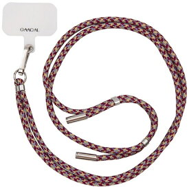 GAACAL｜ガーカル ショルダーストラップ ロゴホルダー付き Fデザイン P00333F