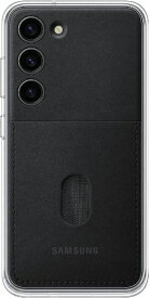 GALAXY｜ギャラクシー サムスン純正 GalaxyS23 Frame Case ブラック EF-MS911CBEGJP
