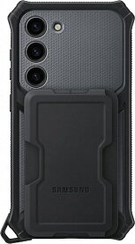 GALAXY｜ギャラクシー サムスン純正 GalaxyS23 Rugged Gadget Case ブラック EF-RS911CBEGJP
