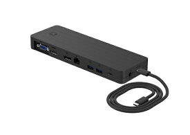 富士通｜FUJITSU ［USB-C オス→メス HDMI / DisplayPort / RGB / LAN / φ3.5mm / USB-Ax3 / USB-C] ドッキングステーション FMV-NPR44B