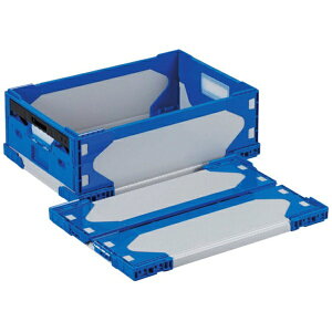 �򕌃v���X�`�b�N�H�ƁbGifu Plastic Industry ���X�@���|�ꎮ�܂肽���݃R���e�i�@611570�@LT�|RS�|SS26�O���[�^�_�[�N�u���[525×350×181 �O���[/�_�[�N�u���[ LTRSSS26GYDB525X350X181