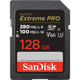 SanDisk｜サンディスク SanDisk Extreme PRO UHS-II V60 SDSDXEP-128G-JNJIP [Class10 /128GB]