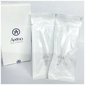 APIYOO｜アイユー X7 口腔洗浄器 替ノズル 標準用（2本入） クリア EAX7-0019