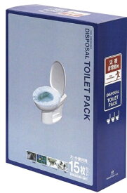 東京都葛飾福祉工場｜TOKYO KATSUSHIKA WELFARE FACTORY 簡単トイレセット15枚セット A4判タイプ サニタクリーン