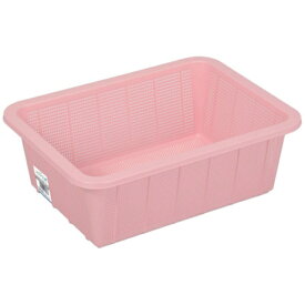 新輝合成｜SHINKIGOSEI TONBO　アシスト抗菌角ざる深1ピンク 03065