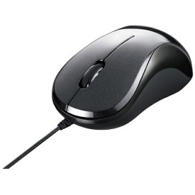 法人バッファロー バッファロー　有線　BlueLED光学式マウス　静音／3ボタン　ブラック BSMBU100BK