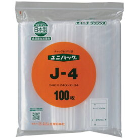生産日本社｜SEISANNIPPONSHA セイニチ　「ユニパック」　J−4　340×240×0．04　100枚入 J-4-100