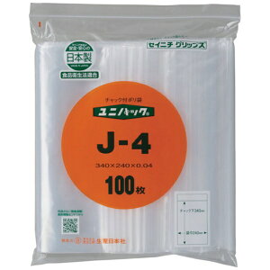 ���Y���{�ЁbSEISANNIPPONSHA �Z�C�j�`�@�u���j�p�b�N�v�@J�|4�@340×240×0�D04�@100���� J-4-100