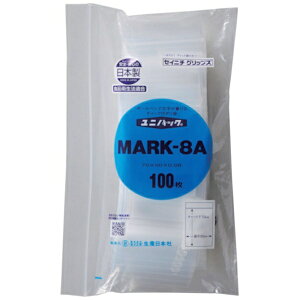 ���Y���{�ЁbSEISANNIPPONSHA �Z�C�j�`�@�u���j�p�b�N�v�@MARK�|8A�@70×50×0�D08�@100���� MARK-8A-100