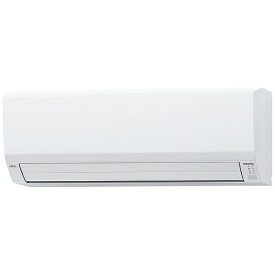 【無料延長保証「自然故障プラン」】 富士通ゼネラル｜FUJITSU GENERAL エアコン 2023年 nocria（ノクリア）V-BKシリーズ ホワイト AS-V363NBK-W [おもに12畳用 /100V]