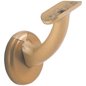 丸喜金属｜MARUKI HARDWARE MK　D−261　32・35Φ兼用脱着式壁半受ブラケット（カバー式）　ゴールド ZD-261-00V