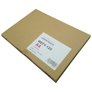 大王製紙|Daio Paper 大王製紙 レーザーピーチリサイクル WEFY−120 A4(100枚入) WEFY120A4