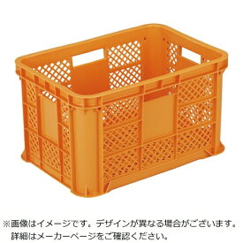 岐阜プラスチック工業｜Gifu Plastic Industry リス　MB型メッシュコンテナー　369662　MB−20FX4　オレンジ MB-20FX-4 【メーカー直送・代金引換不可・時間指定・返品不可】